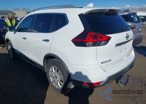 2018 Nissan Rogue Sv из США, поврежденный, VIN KNMAT2MT9JP567800